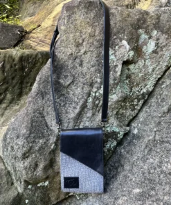 Narcisse Grey Trek and Navy Handbag