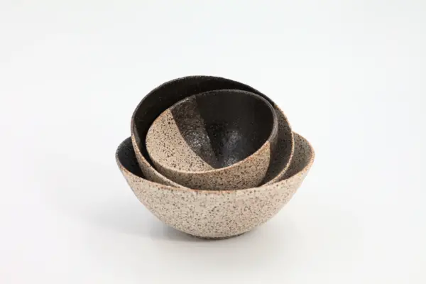 Two-tone bowl (set of three)